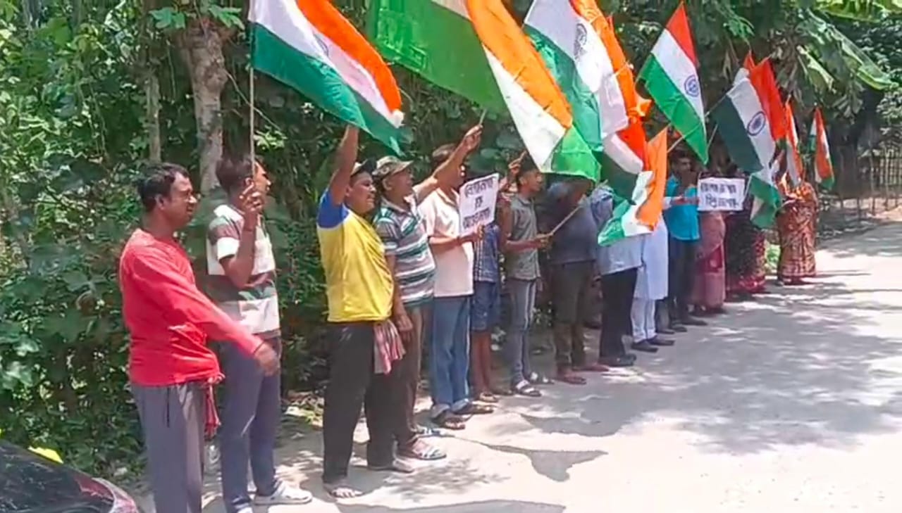 Victory celebrations at Nadia border over success of Operation Sindoor