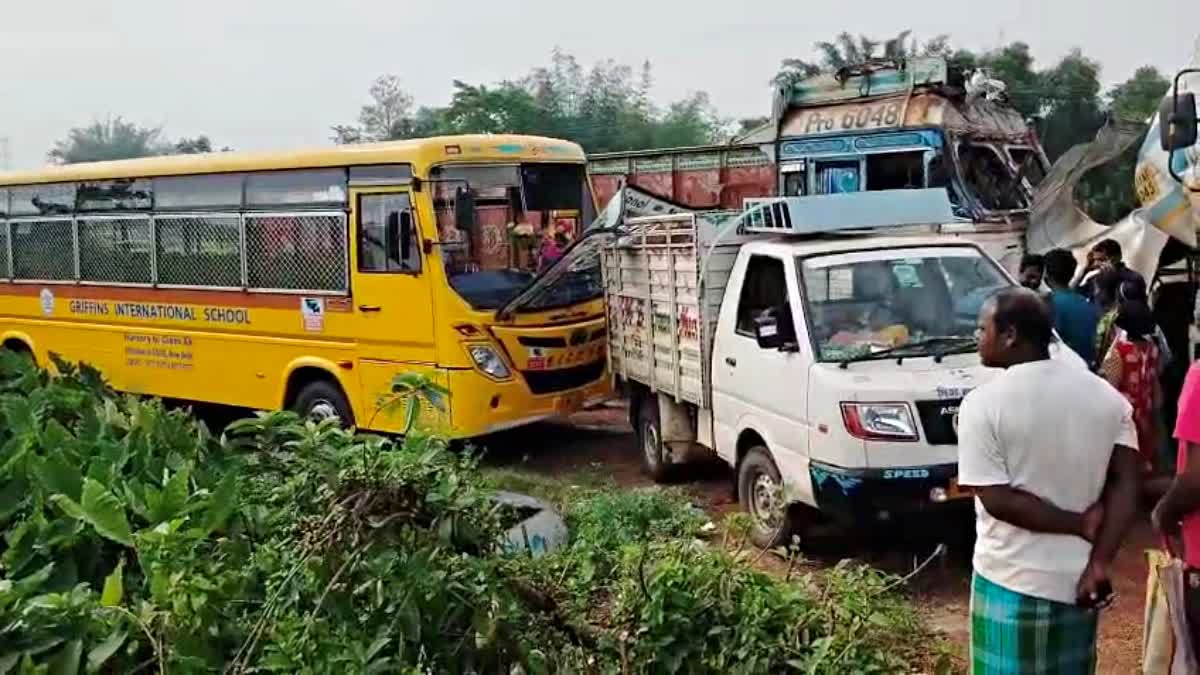 Gas tanker explodes, seven injured