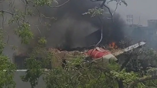 Gujrat plane crush