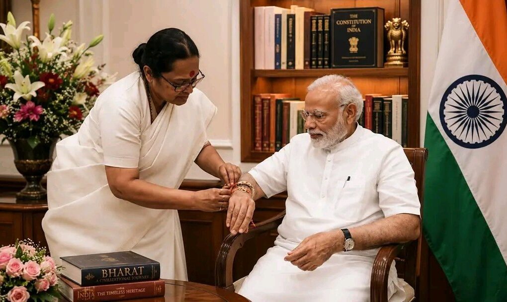 Shri Mitra greets Prime Minister