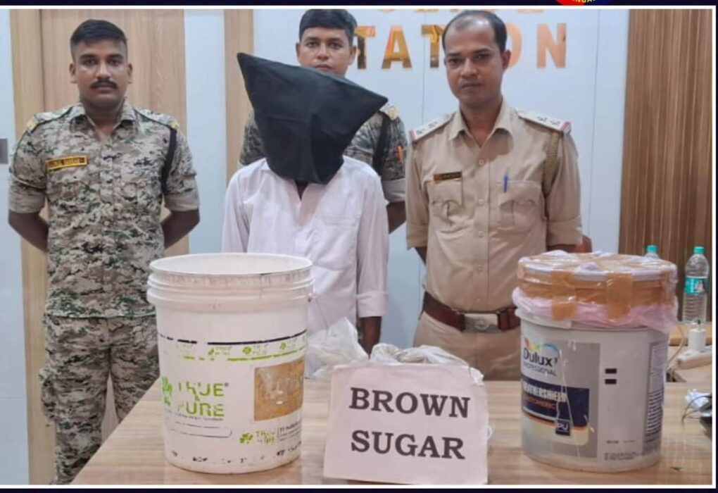 One person arrested in Kaliachak with brown sugar