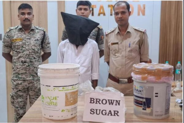 One person arrested in Kaliachak with brown sugar